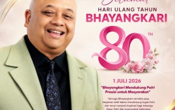 HUT Bhayangkari ke-80, Dr. Bonar P. Krisnanto Soroti Peran Penting Bhayangkari dalam Pelayanan Masyarakat