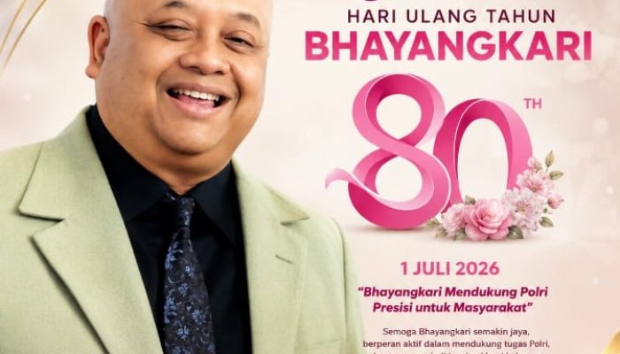 HUT Bhayangkari ke-80, Dr. Bonar P. Krisnanto Soroti Peran Penting Bhayangkari dalam Pelayanan Masyarakat
