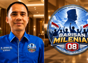 Koordinator Nasional Barisan Milenial 08 M. Adnan R. S.: FORNAS 08 Satukan Energi Generasi Muda Dukung Program Prabowo Subianto