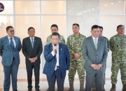 Wapang TNI Dampingi Menhan RI dalam Rapat Kerja Bersama Komisi I DPR RI