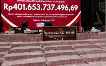 Kasus Nikel 2017–2020: Kejagung Amankan Uang Rp401,65 Miliar