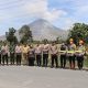 Gunung Sinabung Berstatus Siaga, 176 Personel Polri Dikerahkan untuk Layani dan Lindungi Masyarakat