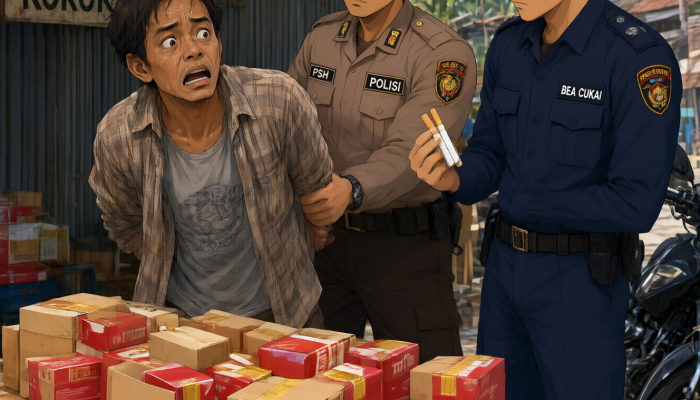 Di Balik Maraknya Rokok Ilegal di Pademangan: Ada Lima Bos Besar Dan Dugaan Keterlibatan Penegak Hukum
